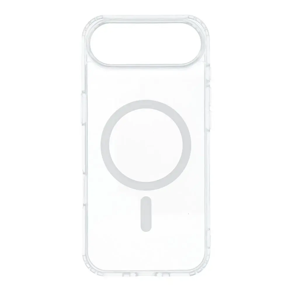 Drop Glue Colorful Ring maciņš ar statīvu un MagSafe atbalstu telefonam iPhone 17 Air balts