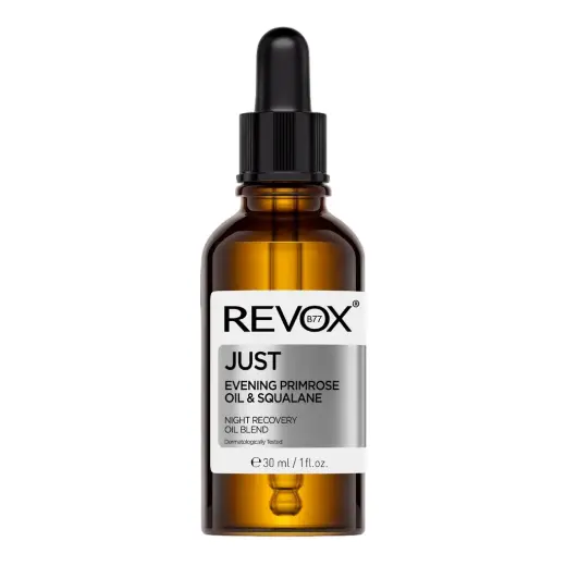 Revox B77, Just Evening, Primrose Oil & Squalane, Recovery, Night, Oil, For Face & Neck, 30 ml
