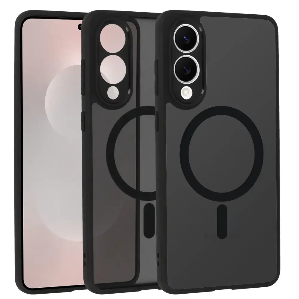 Full Matte Mag Cover for Samsung Galaxy S25 Edge black