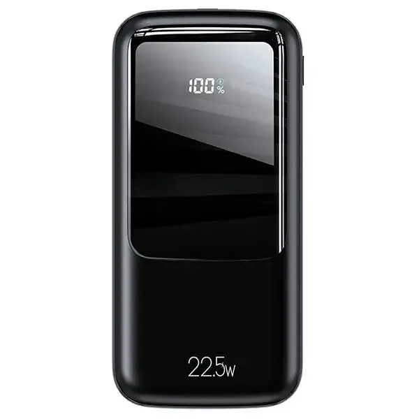 USAMS PB58 US-CD177 Power Bank | 20,000 mAh | 22.5W | PD, QC | USB-A, USB-C | LED Display | black