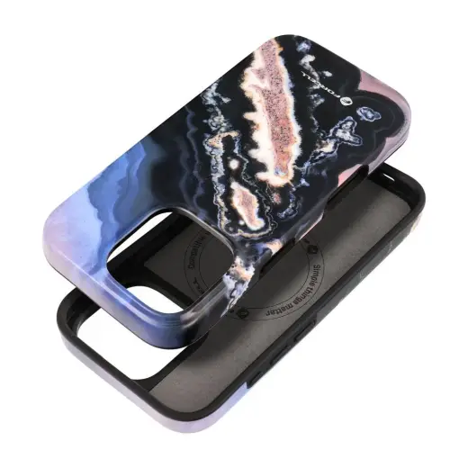 Forcell F-Protect Mirage maciņš ar MagSafe atbalstu telefonam iPhone 16 Pro zelta krāsā