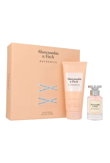 Set Abercrombie & Fitch Authentic Woman Edp 50ml + Body Lotion 200ml