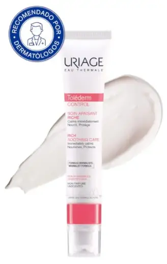 Uriage Toléderm Control Crema Rica Calmante Piel Intolerante 40 Ml