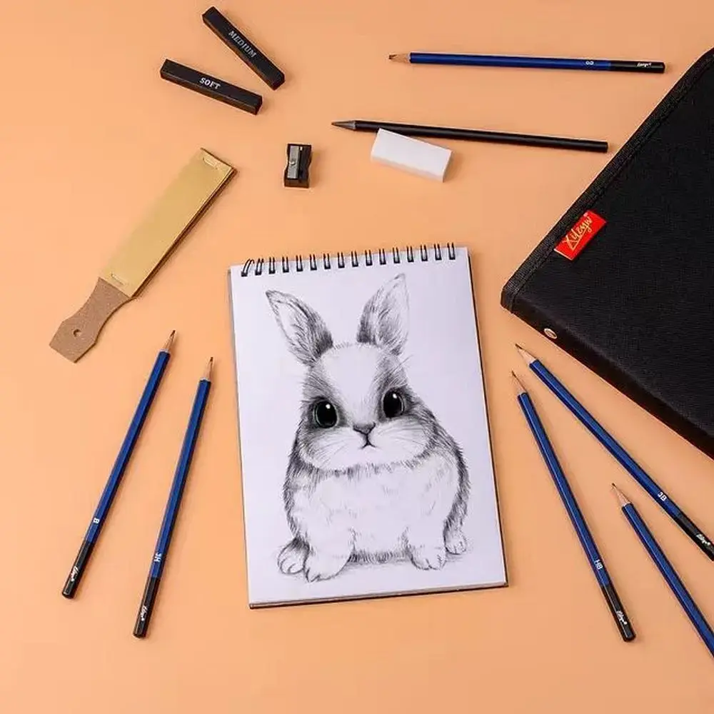 Sketching Drawing Set Pencils Case 37in1 KP-C72B