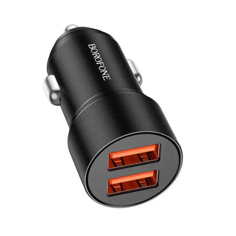 Borofone automašīnas lādētājs | 36W | QC | USB-A | melns