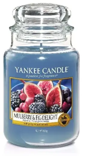 Yankee Candle Mulberry & Fig Delight scented candle 623 g