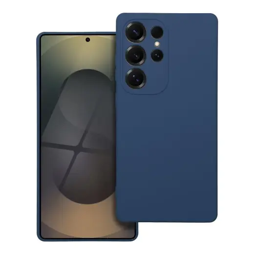 Silicone phone case for Samsung Galaxy S25 Ultra (S938) blue