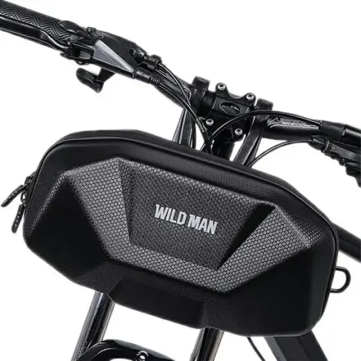WILDMAN XT9 XL 3.5L Bike Frame Bag Bike Holder Black