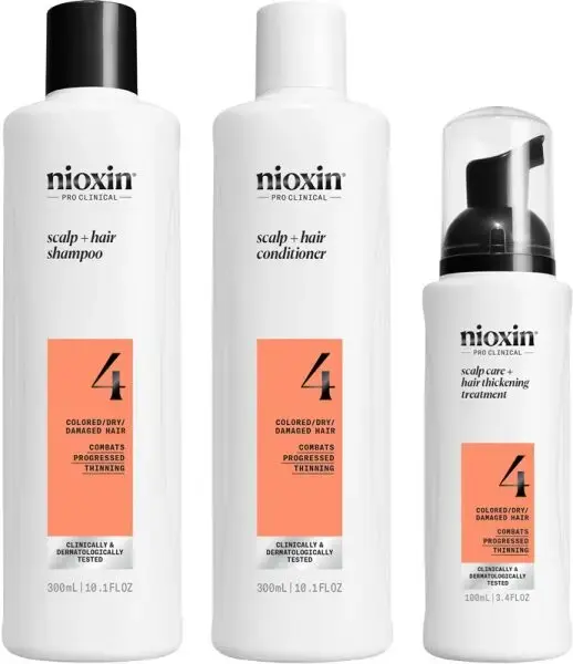 Nioxin System 4 Loyalty Kit 300 Ml + 300 Ml + 100 Ml