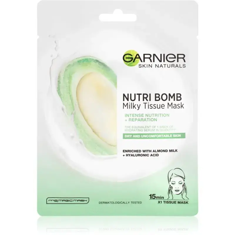 Garnier Skin Naturals Nutri Bomb Nourishing Sheet Mask for Dry Skin 32 G