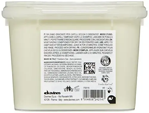 Experience salon luxury at home with Davines MOMO Moisturizing Conditioner. This deeply nourishing formula is the best hydrating conditioner for revitalizing dry and damaged hair. With evenly distributed daily use easily untangle stubborn knots and soothe messy frizz. While some hair care products tend to leave your locks feeling heavy and weighed down this moisturizing conditioner is amazingly light and subtle. A fresh and clean scent accompanies the conditioner during application but doesn t l