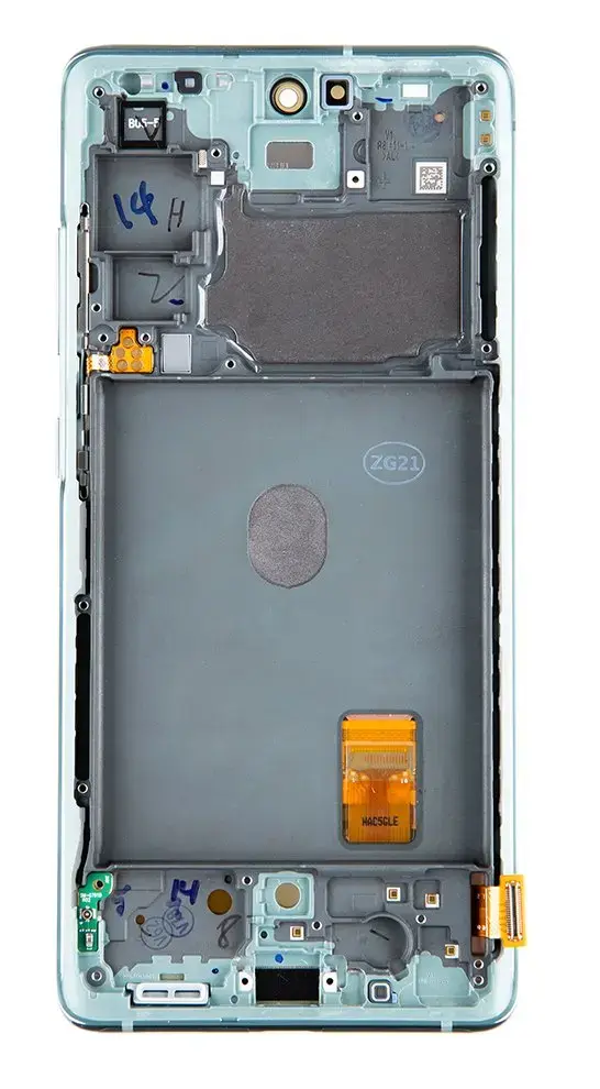 LCD display + Touch Unit + Front Cover Samsung G781 5G Galaxy S20 FE Cloud Mint (Service Pack)