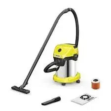 Kärcher Vacuum Cleaner WD 3 S V-17 4 20 V17 4 20 yellow stainless steel 1 628-135 0 1 628135 0 Kärcher628-135 Kärcher 628-135 (1.628-135.0)