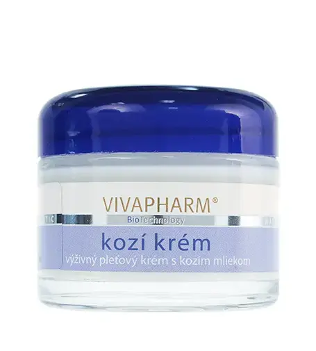 VivaPharm Goat cream nourishing skin cream with goat's milk 50 ml