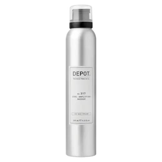 Depot, 300 Hair Stylings No. 317, Hair Styling Mousse, Hydrating, Medium, 200 ml