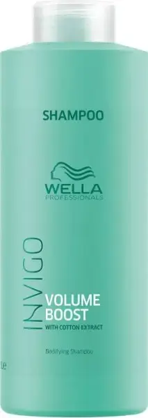 Wella Professionals Invigo Volume Boost Shampoo Fine Hairo 1000 Ml