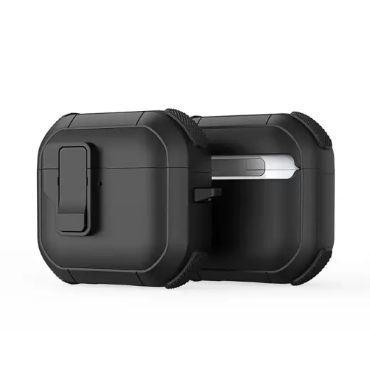 DUX DUCIS PECP - TPU+PC protective case for AirPods 4 black