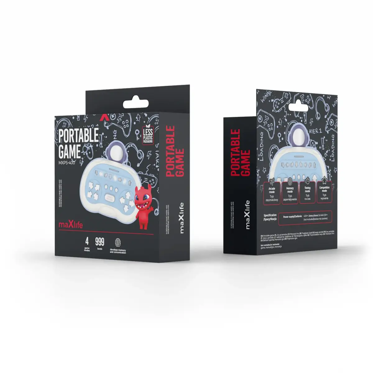 Maxlife portable game MXPS-400 astronaut