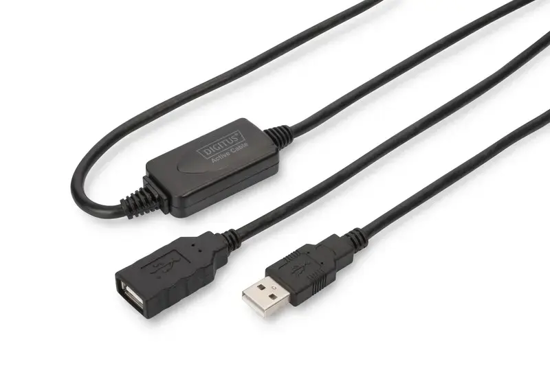 USB 2.0 Repeater Cable, 15m