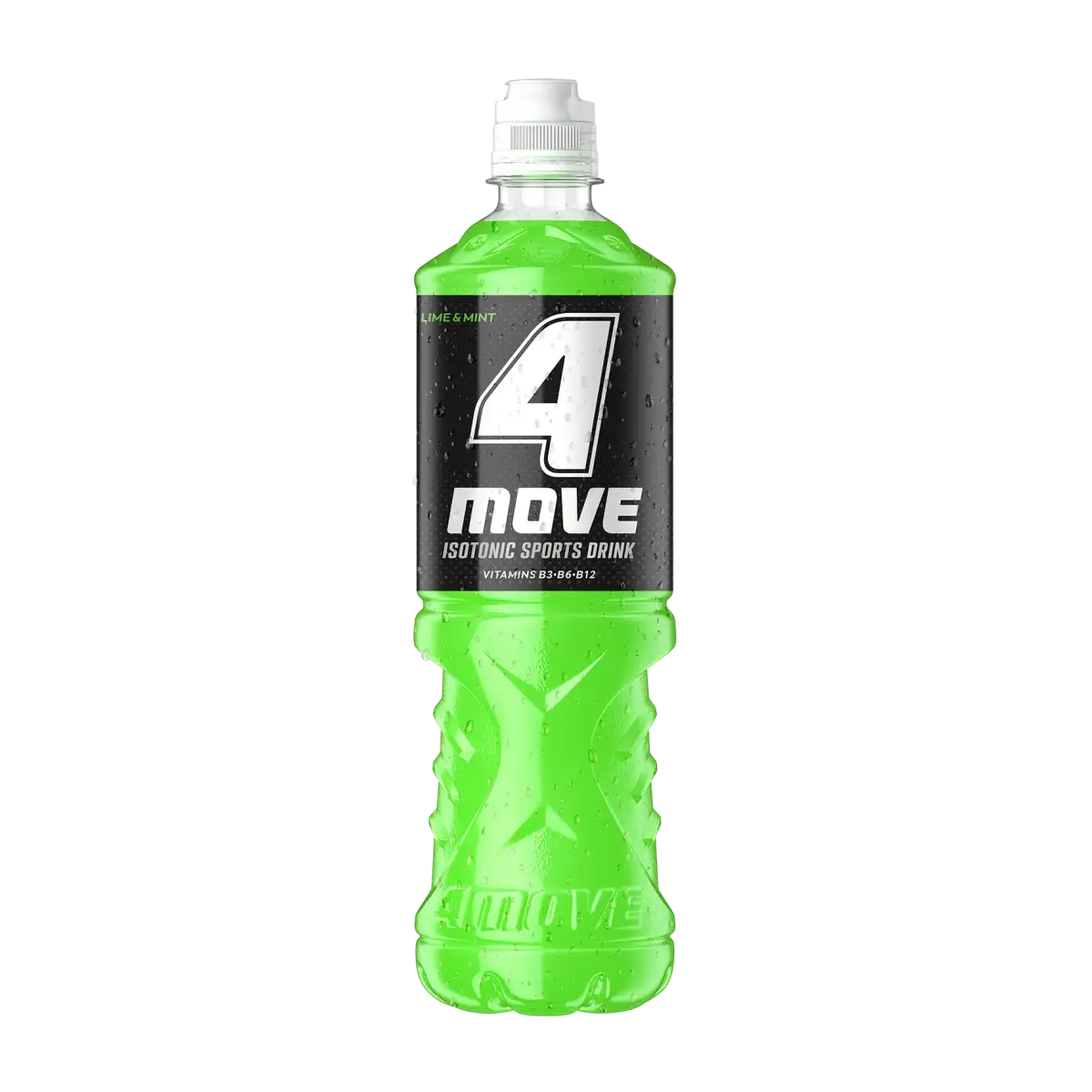 Izotonisks dzēriens 4MOVE Lime&Mint, PET, 0.75l (DEP)
