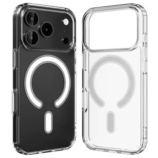 Etui Mercury Jelhard MagSafe do iPhone    17 Pro przezroczysty