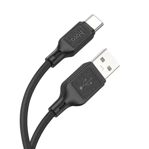 Hoco X90 duomenų perdavimo ir įkrovimo laidas | USB-A į USB-C | 15W | 1m | juodas