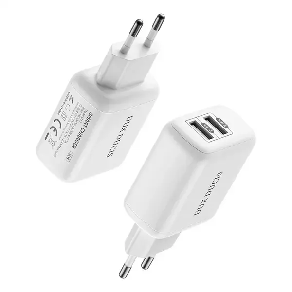 Dux Ducis C10 tīkla lādētājs | 12W | balts
