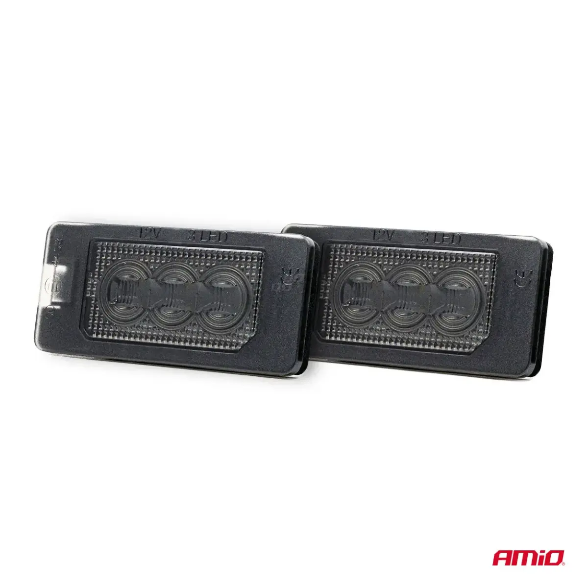 LED license plate lamps CLP02 HP SMOKED BMW AMIO-04539