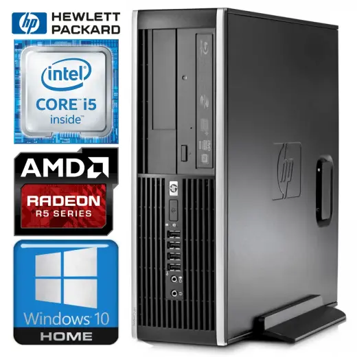 HP 8100 Elite SFF i5-650 8GB 960SSD+1TB R5-340 2GB DVD WIN10 [refurbished]