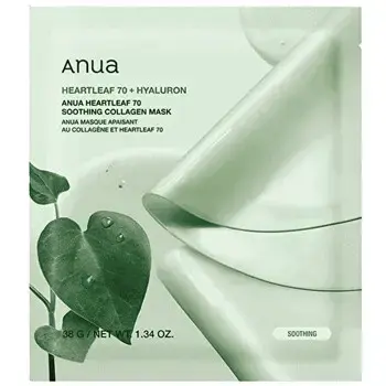 Anua Heartleaf 70 Soothing Collagen Mask 38.0g