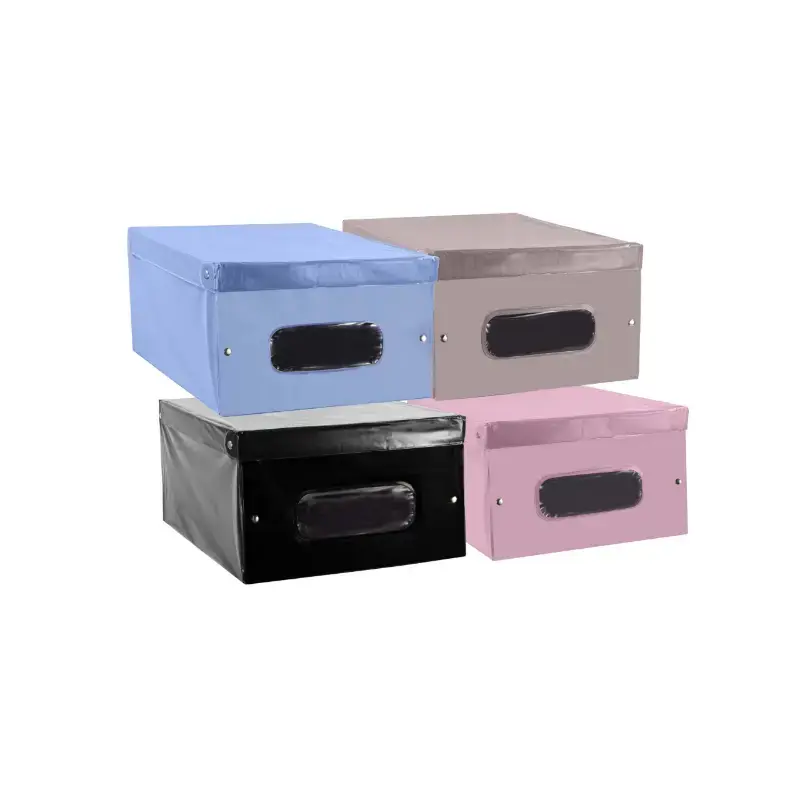 Vinyl box 50x38x24cm Cloe PVC assorted