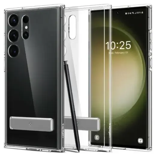 Spigen Ultra Hybrid "S" Sam S23 UltraS918 прозрачный ACS05622