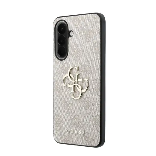 Guess PU 4G Metal Logo phone case for Samsung Galaxy A57 (A576) pink