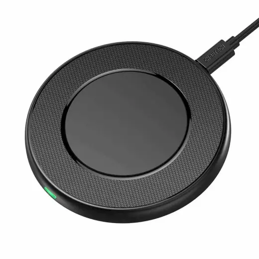 Choetech Qi 15w wireless charger for phone | headphones black (T527-F)