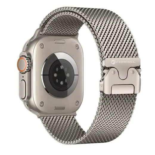 Strap to Apple Watch Forcell F-Design FA11 steel clasp 38 / 40 / 41 mm silver