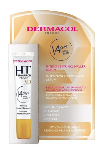 Dermacol 3D Hyaluron Therapy Anti (intensive Remodeling Filling Serum for Wrinkles) 12 Ml