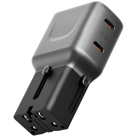 ENERGEA TravelGo Adapter 45 tīkla lādētājs | 45W | GaN | USB-C | melns