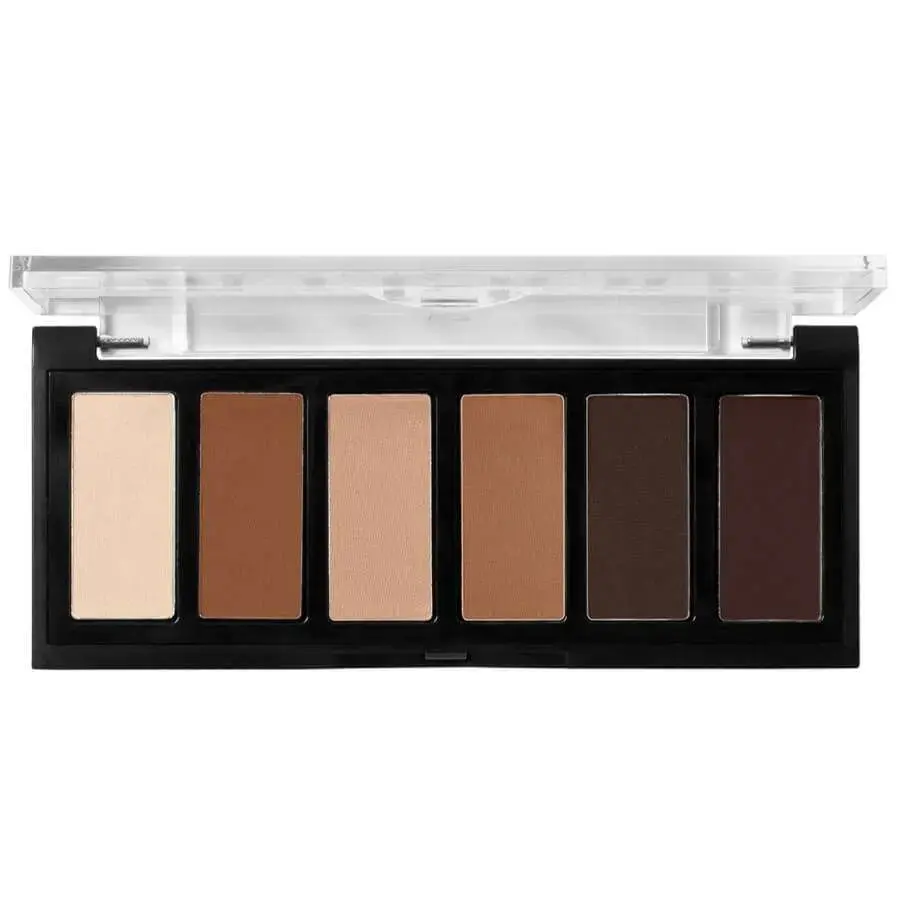 Milani, Gilded Mini, Eyeshadow Palette, 110, Whiskey Business, 6, 6 pcs, 3.9 g