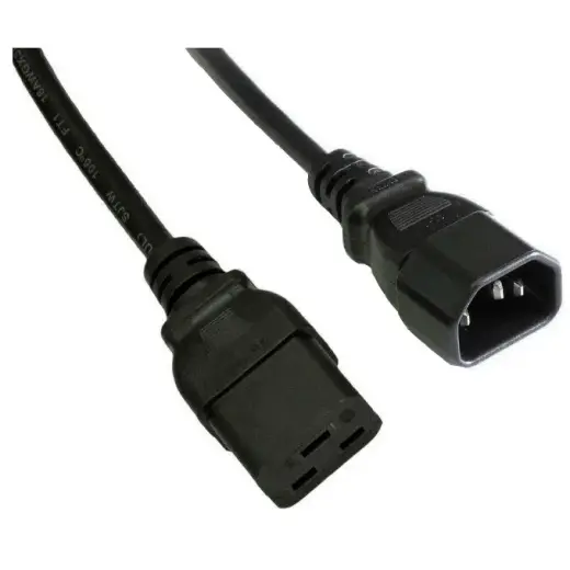 Power Cable for Server Akyga AK-UP-02 Extension CU IEC C19 | C14 1.8 m