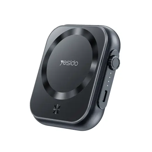 Benks YP59 3 in 1 ārējais akumulators (powerbank) | 5000 mAh | 15W | USB-C, MagSafe | melns