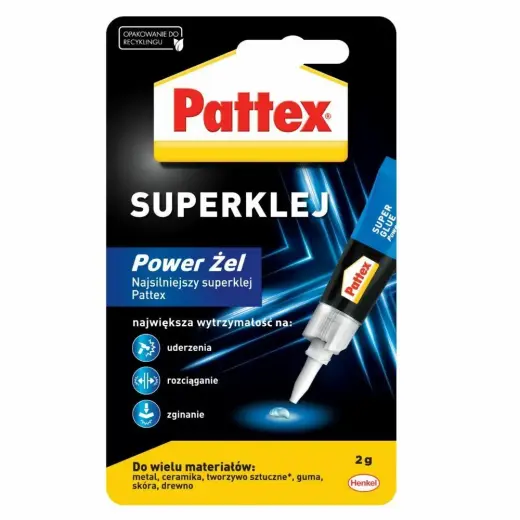PATTEX INSTANT GLUE SOS 2GW GEL TUBE