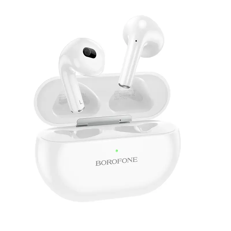 Borofone TWS Bluetooth austiņas BW09 Sound Rhyme balts