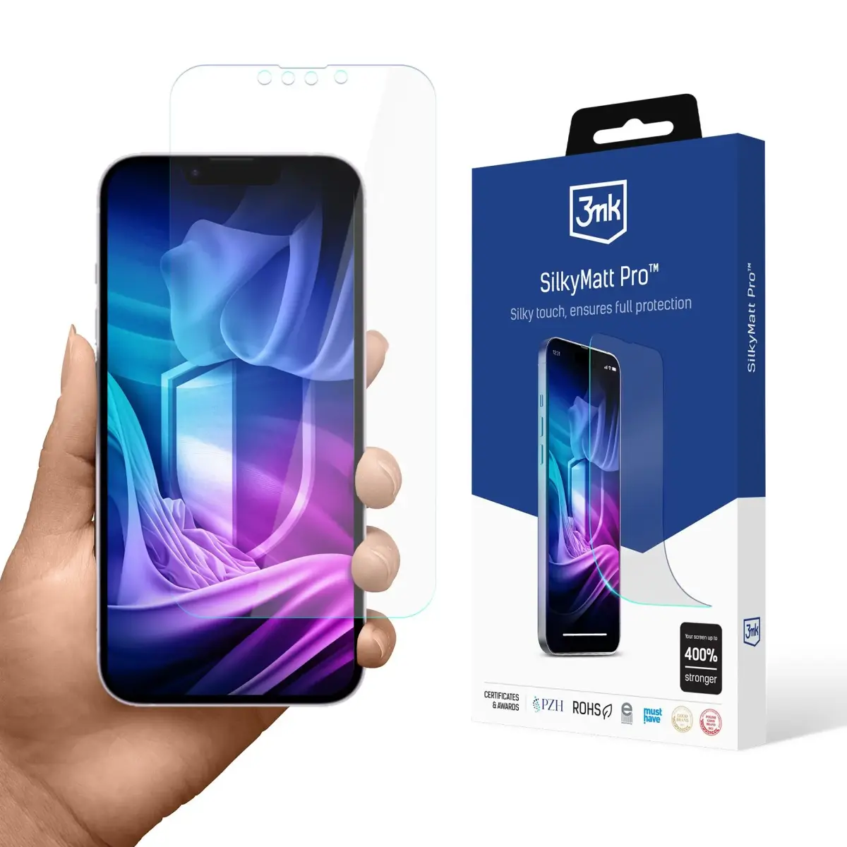 3mk Silky Matt Pro aizsargplēve telefona ekrānam iPhone 16e