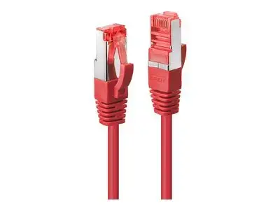 Lindy patch cable - 30 cm - red