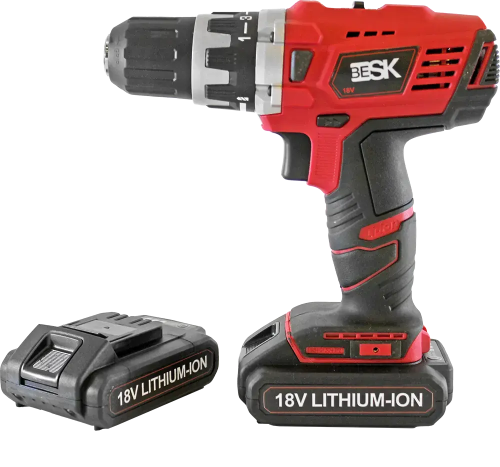 Skrūvgriezis ar akum. BCD18Li-2 18V dīvātr. ar 2 bat. BESK (8)