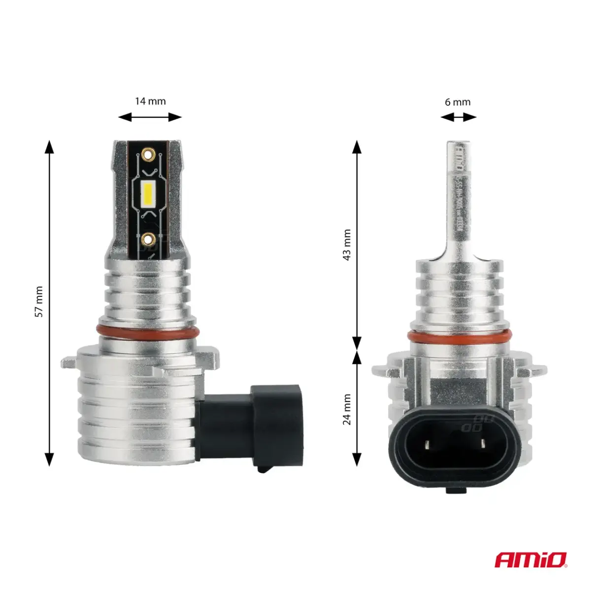 LED Headlights H-mini Series HB3 9005/HIR1 9011/H10 AMiO-03334
