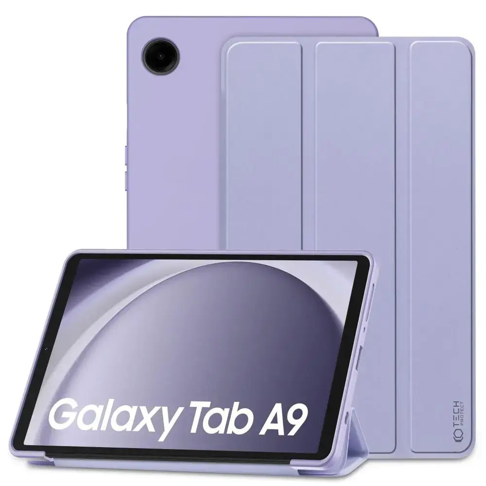Tech-Protect SmartCase case for Samsung Galaxy Tab A9 8.7" X110 | X115 - purple
