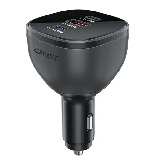 Acefast B14 car charger | 165W | PD, QC, PPS | USB-C, USB-A | black