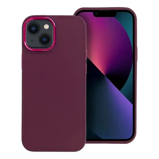 FRAME telefono dėklas iPhone 13 Mini violetinis