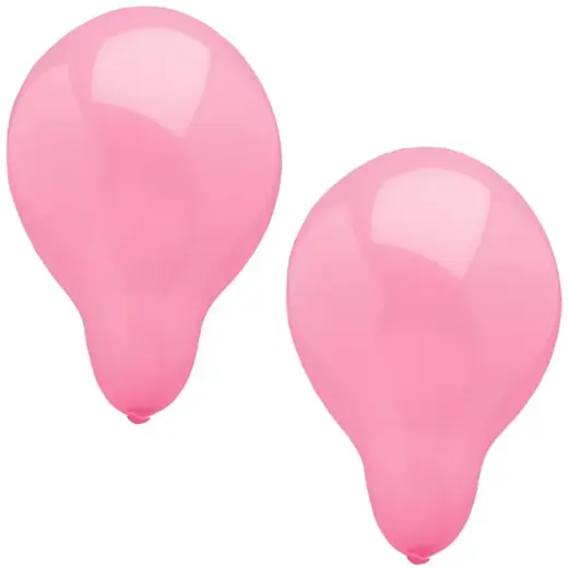 Balloons 25cm pink, 10pcs